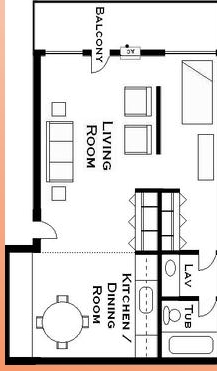 Estudio - College View Apartments