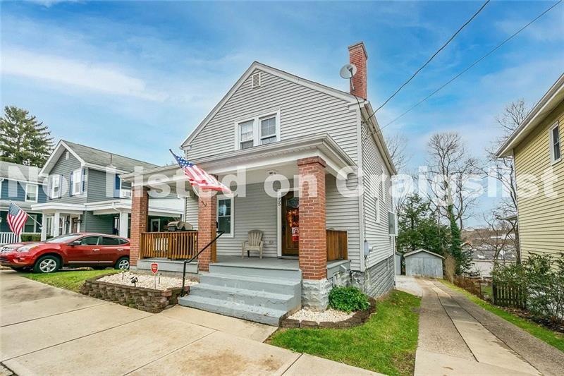 255 St Clair St, Bridgeville, PA 15017 House Rental in Bridgeville