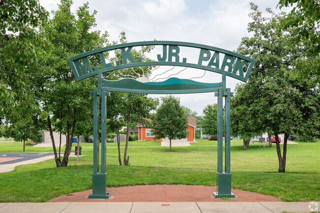 Martin Luther King Jr. Park is one of several community parks in the Douglas Park neighborhood.