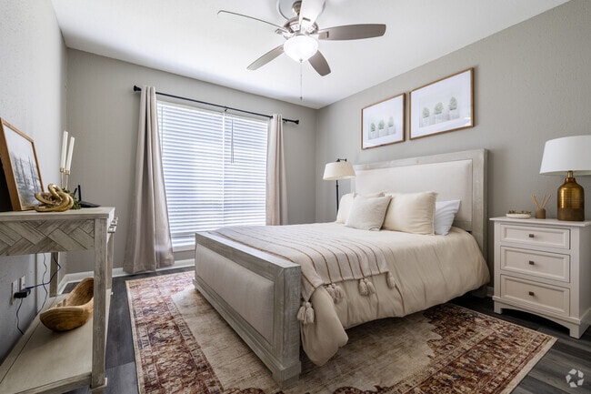 2BR, 2 BA - 800SF - Bedroom - The Ivy