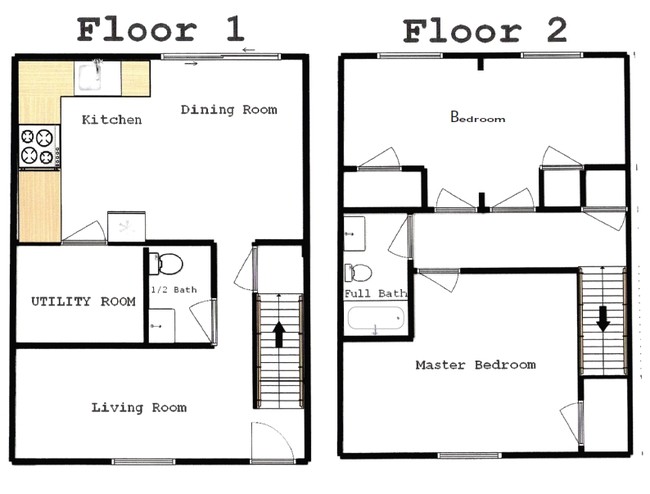 2BR/1.5BA - Sandy Springs Townhouses