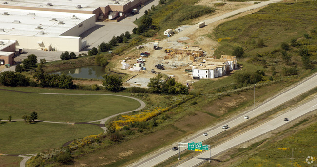 Aerial Photo - Town Square Apartments