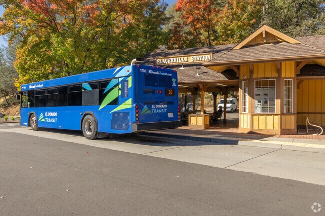 Placerville Station is where bus riders connect and start journeys to destinations near and far.