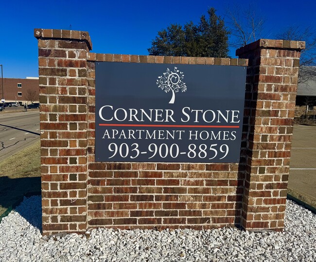 Corner Stone Apt Sign - Corner Stone Apartments