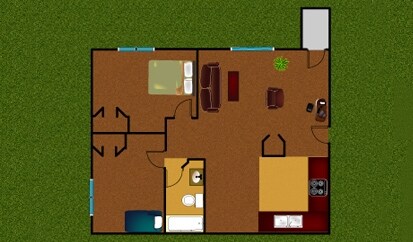 Dos habitaciones - Charter Oaks