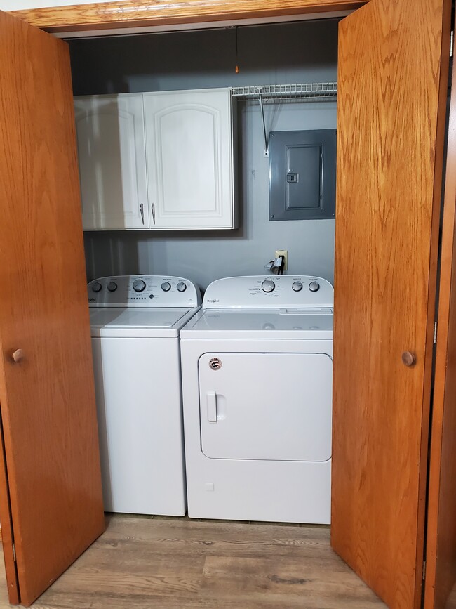 Laundry closet - 509 N Indiana Ave