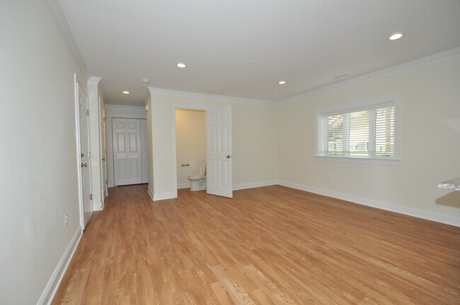 Living area and half bath - 807 Bethlehem Pike
