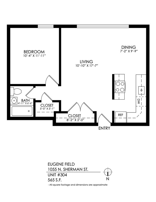 Plano de planta - Eugene Field