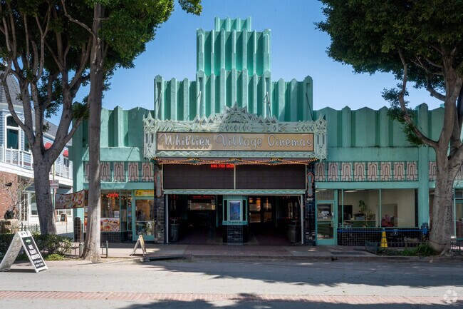 Visit the Whittier Village Cinemas to catch a movie in an art deco movie palace.