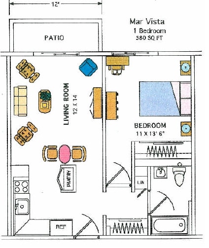 1BR/1BA - Mar Vista Church of God Homes