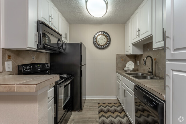 1HAB, 1BA - 644 ft² - Cocina - Landings At Northpoint