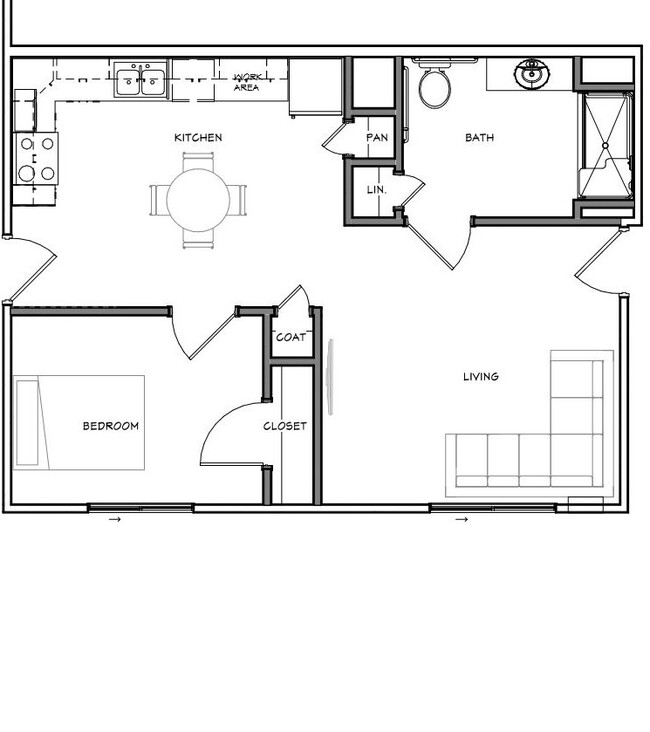 Plano de planta - Lawrence Downs