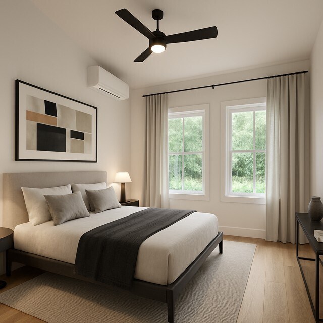 Dormitorio virtualmente escenificado - 66 Harrison Hill Rd