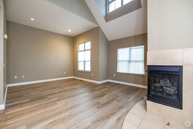 2BR, 2.5BA - 2,138SF - Living Room - Bercley Woods Townhomes