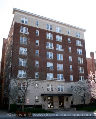 Schuyler Arms edificio - 1954 Columbia Rd NW