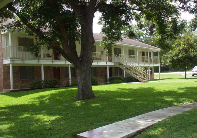 Jackson St. Courtyard - Brenham Park Apartments