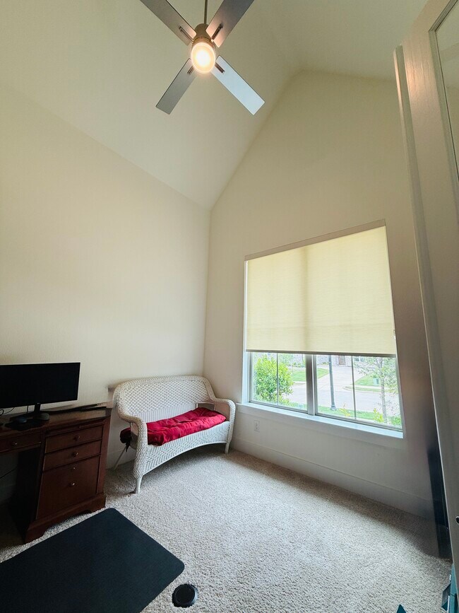 study room with small couch - 2604 Bucer Ct