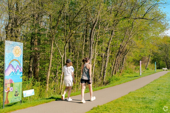 Trails and paths are everywhere in Northborough.