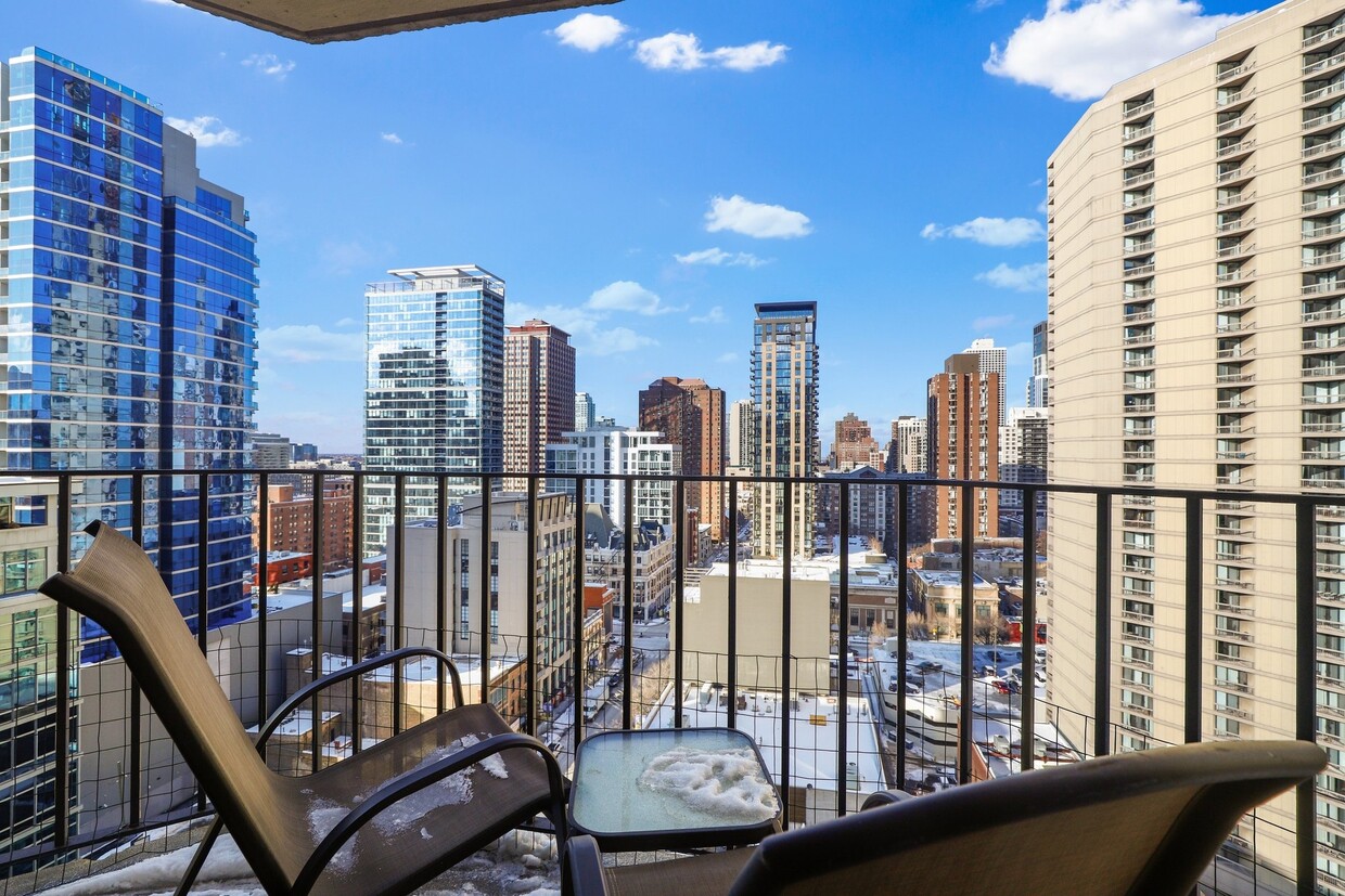 Private Balcony with Sweeping Views - 70 W Huron St