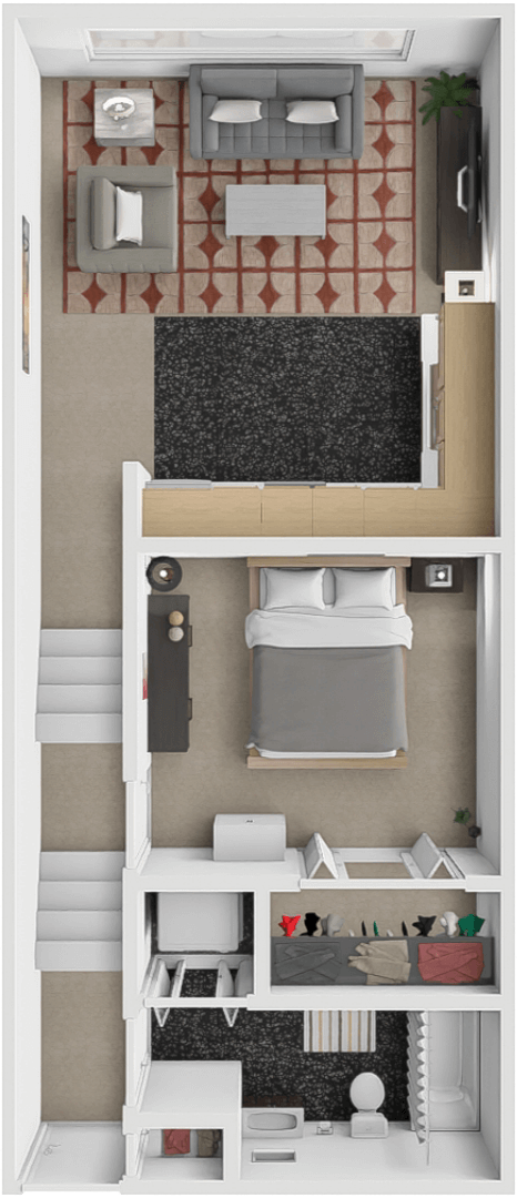 The Brick Lofts at Historic West Tech – Scholars Studio