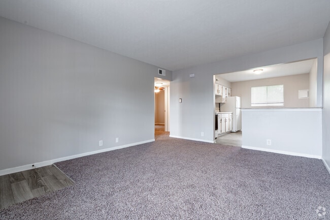 2BR, 1BA - Living Room - Miller Manor Apartments