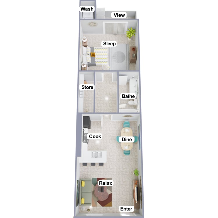 Floorplan - Twin Pines at Shirley Hills