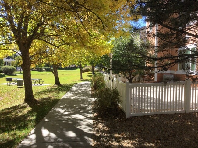 Unit has its own private patio that faces serene greenspace - 2035 Grays Peak Dr