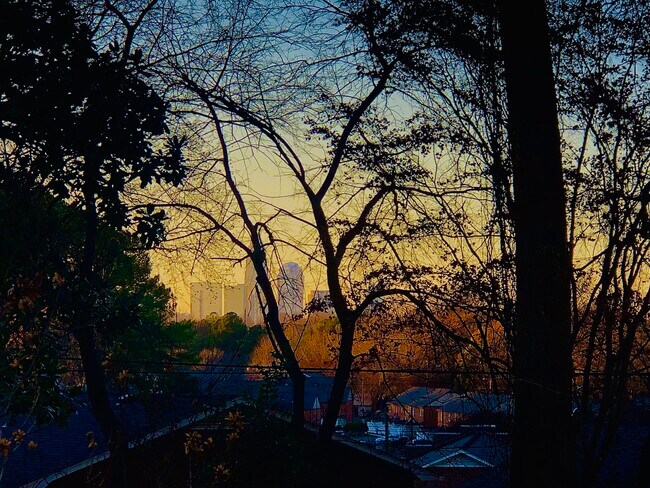 Nice view of Uptown from the front porch/deck - 1207 Patricia Ave