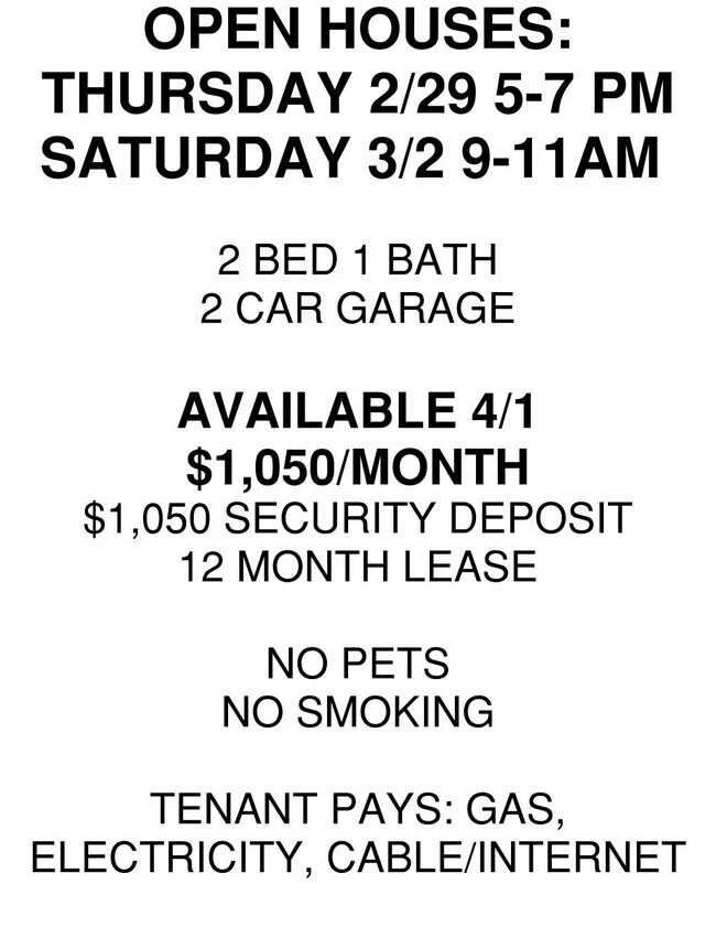 Listing Information - 3929 N 60th St