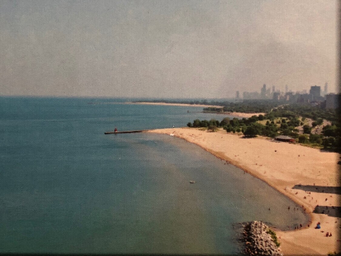 view from south balcony - 6033 N Sheridan Rd