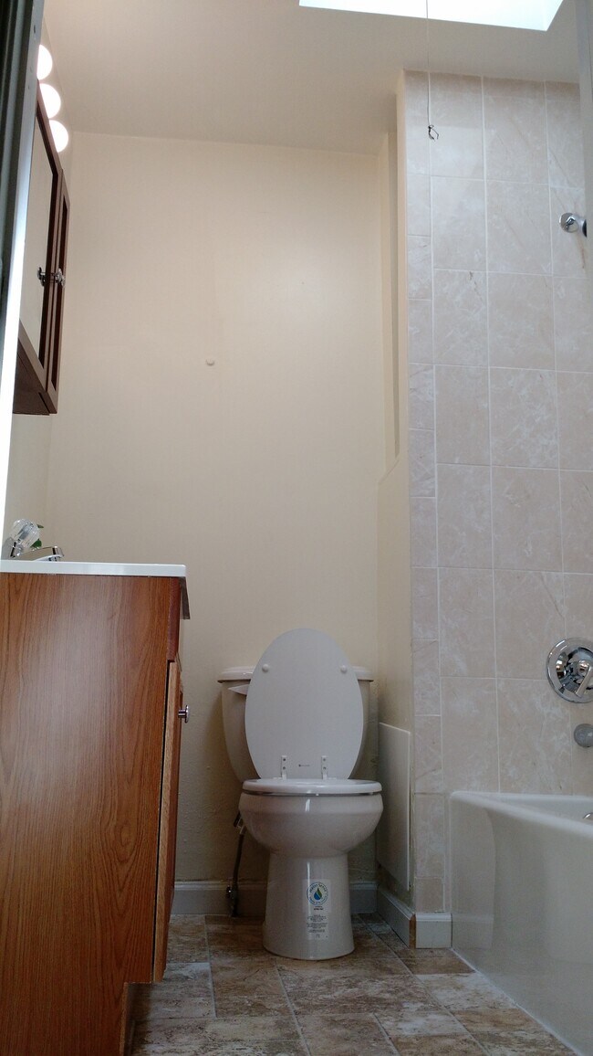 Newly renovated bathroom - 2406 Baker Street