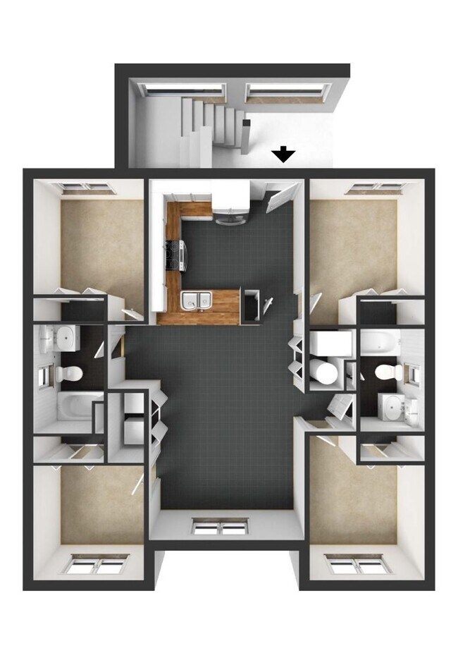 Foto del edificio - $2,695 |ROOMATE WANTED| 4 Bedroom, 2 Bathroom 2nd Floor Condo | Available for a January 5th, 2026...