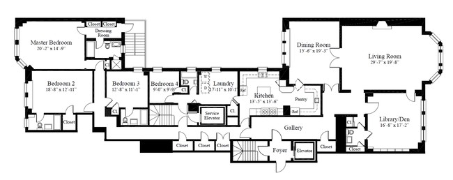 Apartamento A - 1420 N Lake Shore Drive