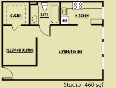 Estudio - Eagles Apartments