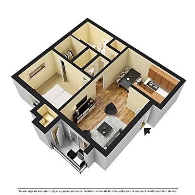 Foto principal - Spacious large one bed! W/D Connections.