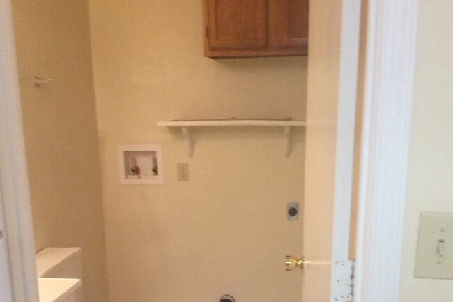 Half bath with WD hookup - 420 Village Ln