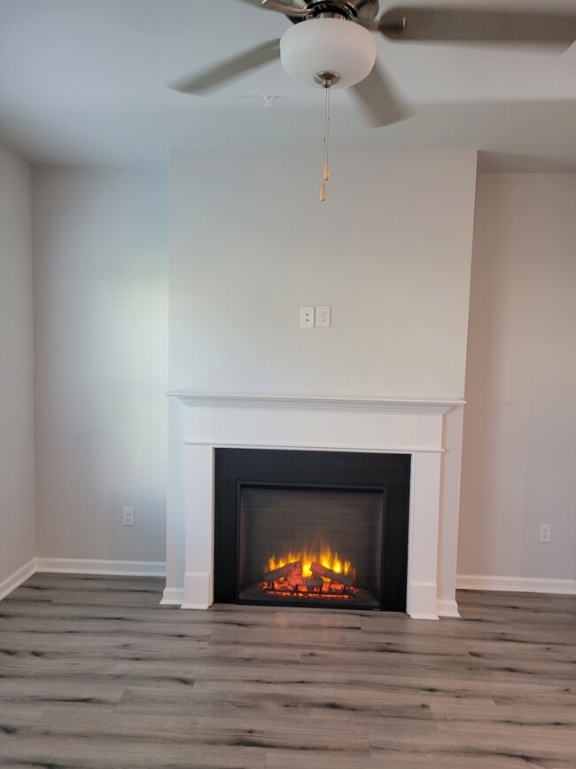 Electric fireplace in Family room - 11554 Chatham Dr