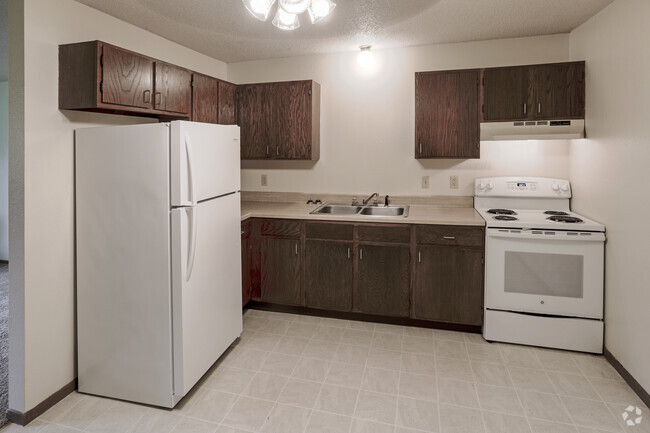 2BR, 1BA - Brookwood Apartments