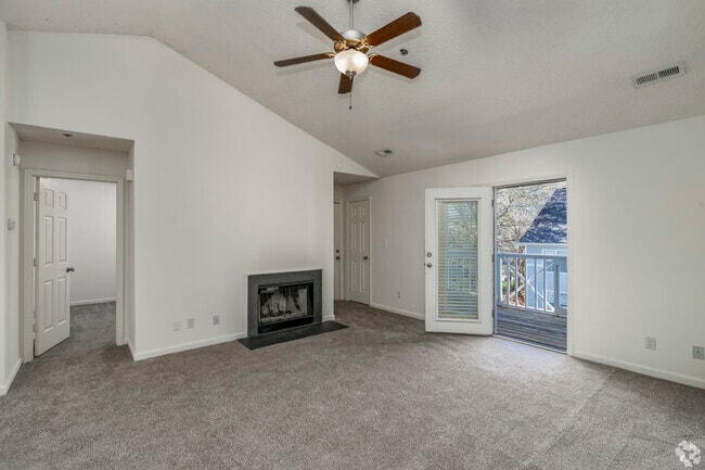 The Whitney - 3rd Floor - 2BR, 2BA - 1,000SF - Living Room - Catawba