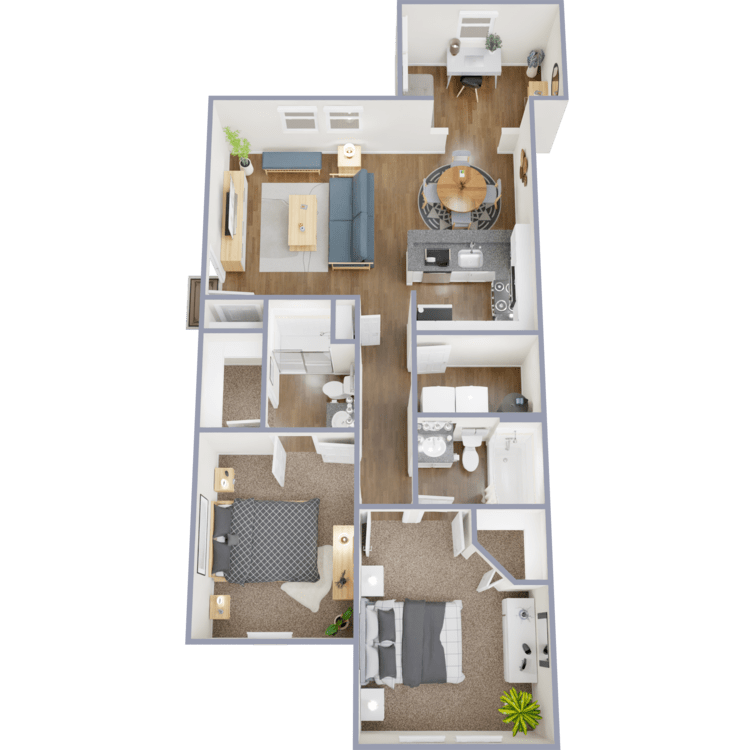 The Village at Avon Apartments – B2 (Apartment)