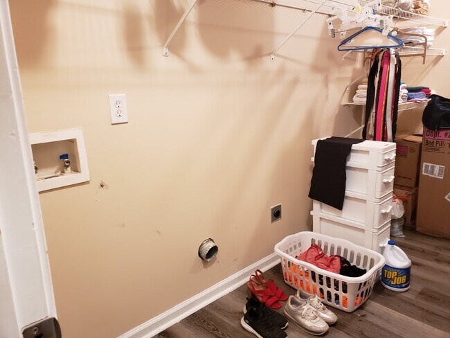 Laundry/closet in Master Bedroom - 1701 Summerwoods Ln