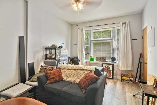 Living Room - 2836 N Drake Ave Townhome