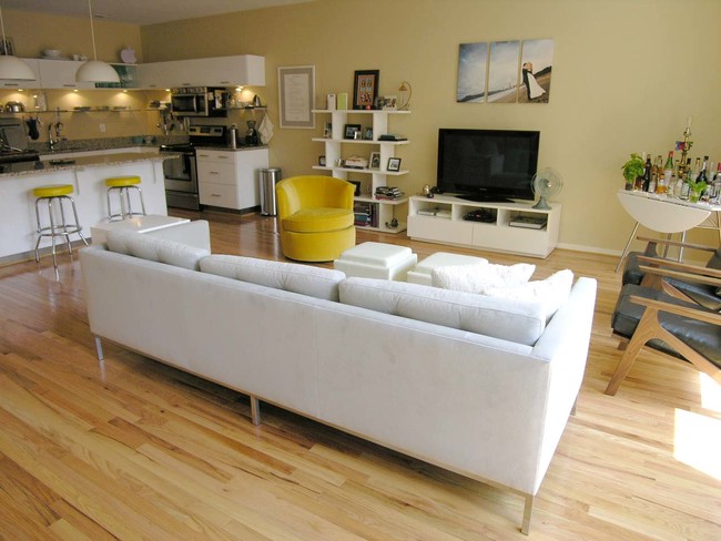 Living Room-Kitchen - 2118 Cambridge St