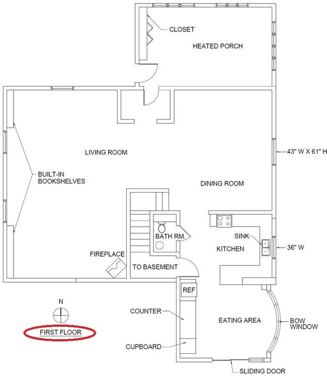 Main floor - 136 Judd Falls Rd