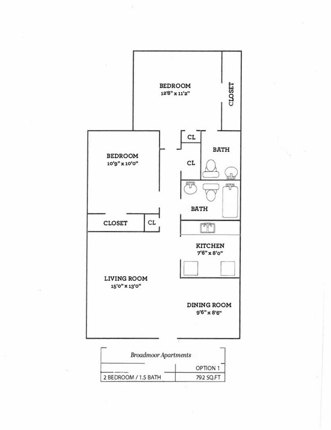 Foto del interior - Broadmoor Apartments