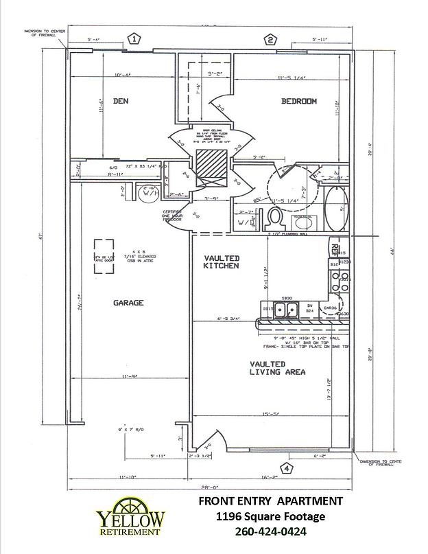 Entrada principal Apartment - Stellhorn Retirement Community