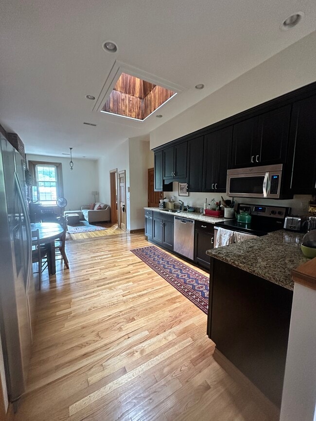 Kitchen (with skylight) - 218 3rd St