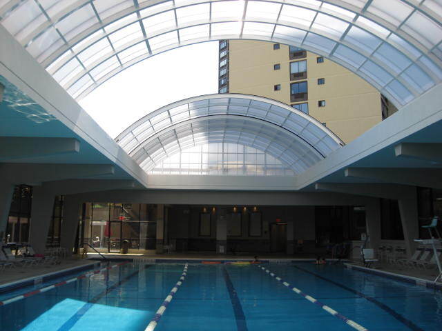 Olympic Size Indoor- Outdoor Pool - 1 Bay Club Dr