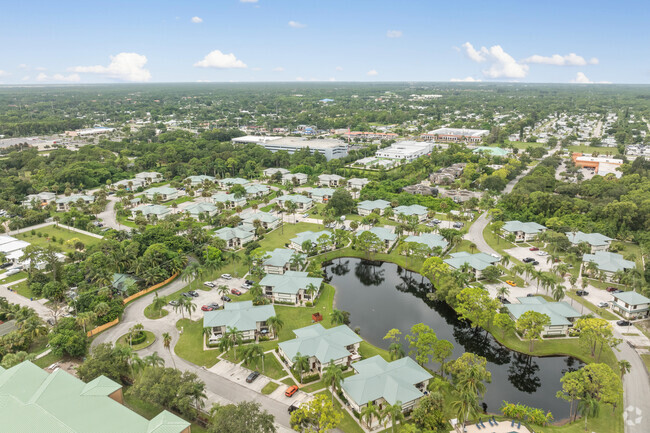 Aerial Photo - Sabal Palm Villas