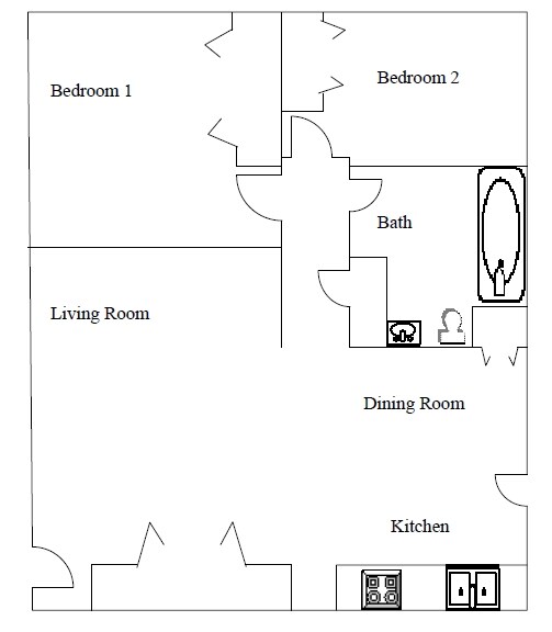 2BR/1BR - Willow Creek I & II Apartments